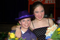 Kevin with Jessica who plays Gabriella