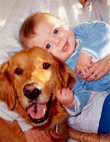 Kevin circa. 1993 with BJ